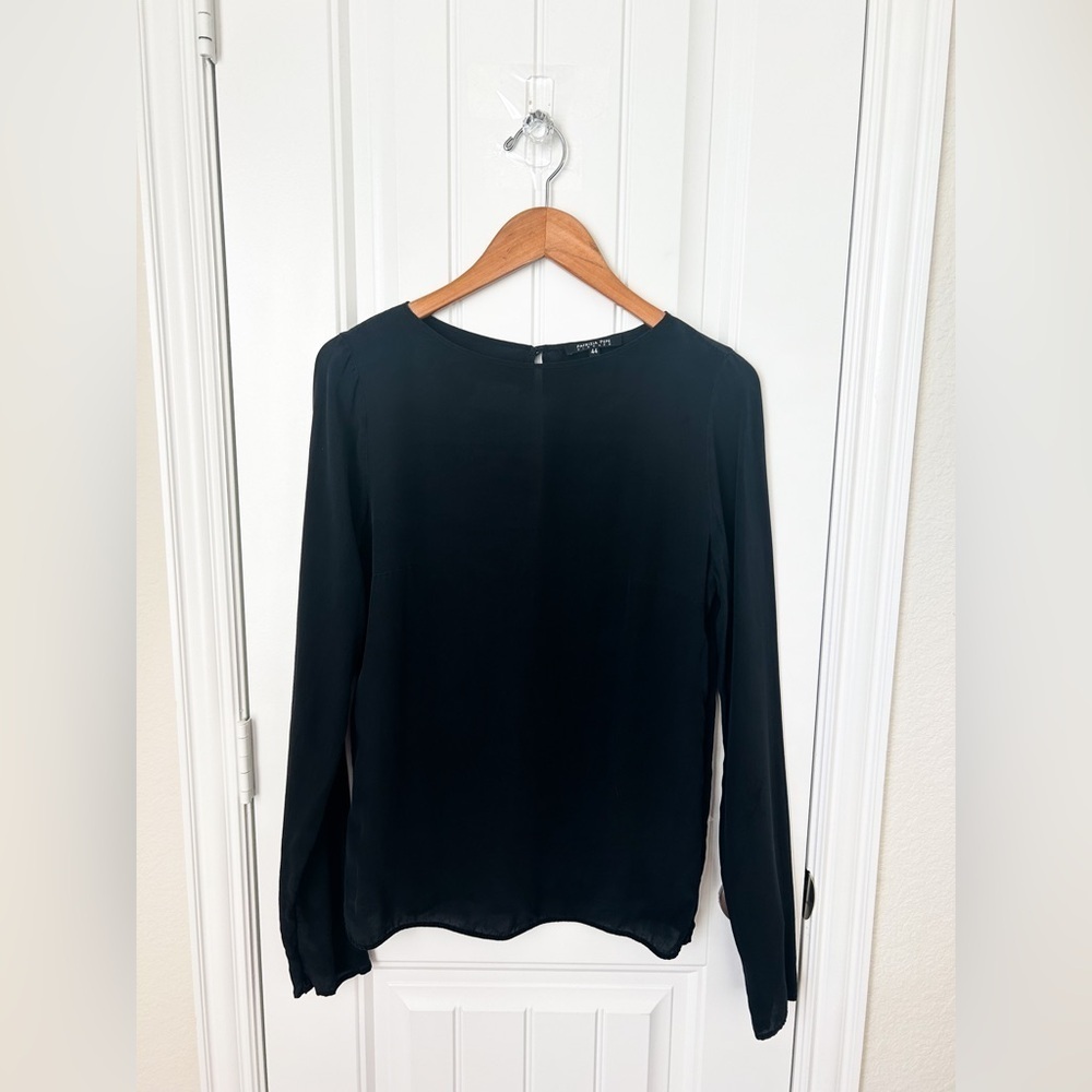 Patrizia Pepe 100% Silk Blouse Size 44/ Medium